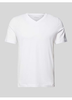 T-shirt z nadrukiem z logo ze sklepu Peek&Cloppenburg  w kategorii T-shirty męskie - zdjęcie 173554066