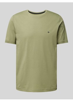 T-shirt z wyhaftowanym logo ze sklepu Peek&Cloppenburg  w kategorii T-shirty męskie - zdjęcie 173554108