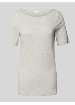 T-shirt z dekoltem w łódkę ze sklepu Peek&Cloppenburg  w kategorii Bluzki damskie - zdjęcie 173554115