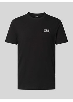 T-shirt z nadrukiem z logo ze sklepu Peek&Cloppenburg  w kategorii T-shirty męskie - zdjęcie 173554135