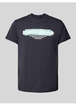 T-shirt z nadrukiem z logo ze sklepu Peek&Cloppenburg  w kategorii T-shirty męskie - zdjęcie 173554179
