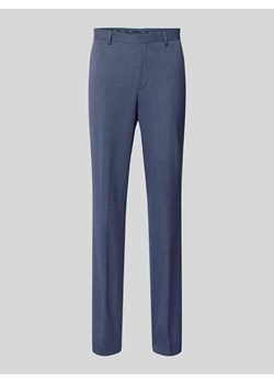 Spodnie do garnituru o kroju slim fit ze szlufkami na pasek model ‘Leon’ ze sklepu Peek&Cloppenburg  w kategorii Spodnie męskie - zdjęcie 173554236