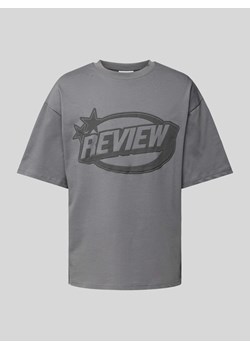 T-shirt o kroju oversized z nadrukiem z logo ze sklepu Peek&Cloppenburg  w kategorii T-shirty męskie - zdjęcie 173554238