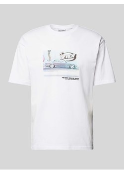 T-shirt z nadrukowanym motywem ze sklepu Peek&Cloppenburg  w kategorii T-shirty męskie - zdjęcie 173554307
