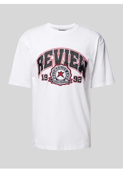 T-shirt z nadrukiem z logo ze sklepu Peek&Cloppenburg  w kategorii T-shirty męskie - zdjęcie 173554335