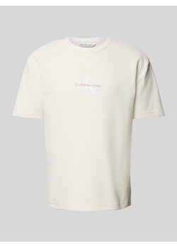 T-shirt z okrągłym dekoltem ze sklepu Peek&Cloppenburg  w kategorii T-shirty męskie - zdjęcie 173554336