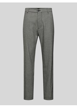 Chinosy z fakturowanym wzorem ze sklepu Peek&Cloppenburg  w kategorii Spodnie męskie - zdjęcie 173554346