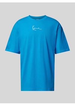 T-shirt o kroju oversized z nadrukiem z logo ze sklepu Peek&Cloppenburg  w kategorii T-shirty męskie - zdjęcie 173554355