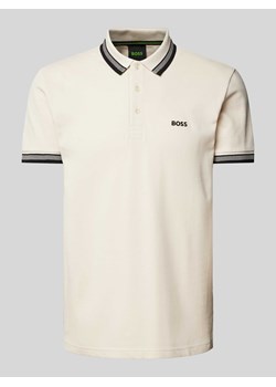 Koszulka polo o kroju regular fit z wyhaftowanym logo model ‘PADDY’ ze sklepu Peek&Cloppenburg  w kategorii T-shirty męskie - zdjęcie 173554405