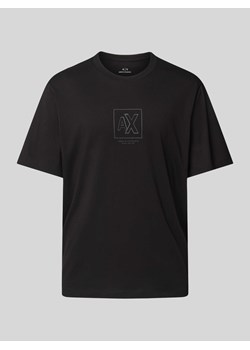 T-shirt z detalem z logo ze sklepu Peek&Cloppenburg  w kategorii T-shirty męskie - zdjęcie 173554409