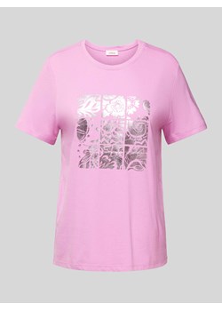 T-shirt z nadrukowanym motywem ze sklepu Peek&Cloppenburg  w kategorii Bluzki damskie - zdjęcie 173554418
