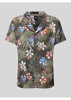 Koszula casualowa o kroju regular fit z kołnierzem z połami model ‘Beach’ ze sklepu Peek&Cloppenburg  w kategorii Koszule męskie - zdjęcie 173554428