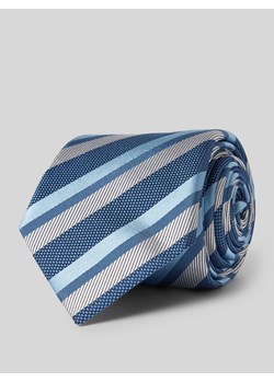 Krawat z detalem z logo ze sklepu Peek&Cloppenburg  w kategorii Krawaty - zdjęcie 173554437