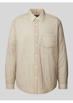 Kurtka koszulowa z czystej bawełny model ‘Lambini’ ze sklepu Peek&Cloppenburg  w kategorii Kurtki męskie - zdjęcie 173554457