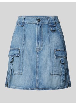 Spódnica jeansowa z wpuszczanymi kieszeniami model ‘Viktoria’ ze sklepu Peek&Cloppenburg  w kategorii Spódnice - zdjęcie 173554477