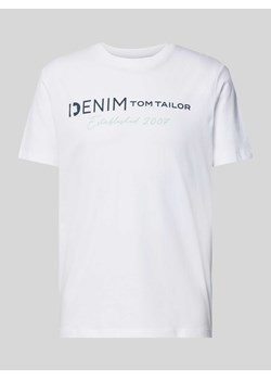 T-shirt z okrągłym dekoltem ze sklepu Peek&Cloppenburg  w kategorii T-shirty męskie - zdjęcie 173554527
