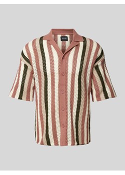 Koszula casualowa o kroju regular fit z kołnierzem z połami model ‘ELIOT’ ze sklepu Peek&Cloppenburg  w kategorii Koszule męskie - zdjęcie 173554566