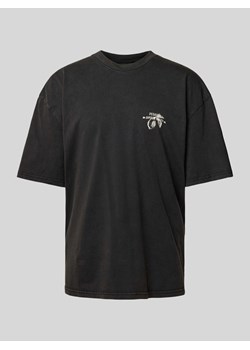 T-shirt z nadrukiem z logo model ‘GORET’ ze sklepu Peek&Cloppenburg  w kategorii T-shirty męskie - zdjęcie 173554575
