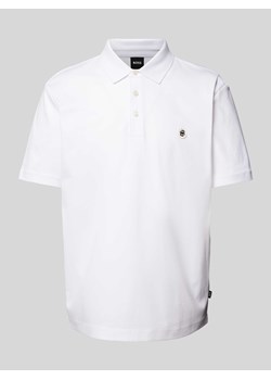 Koszulka polo o kroju slim fit z naszywką z logo model ‘Parris’ ze sklepu Peek&Cloppenburg  w kategorii T-shirty męskie - zdjęcie 173554577