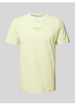 T-shirt z nadrukiem z logo ze sklepu Peek&Cloppenburg  w kategorii T-shirty męskie - zdjęcie 173554608