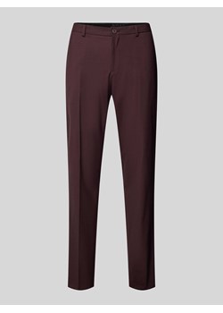 Spodnie do garnituru o kroju regular fit z wpuszczanymi kieszeniami model ‘Genius’ ze sklepu Peek&Cloppenburg  w kategorii Spodnie męskie - zdjęcie 173554655