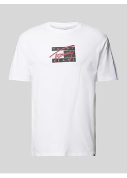 T-shirt z nadrukiem z logo ze sklepu Peek&Cloppenburg  w kategorii T-shirty męskie - zdjęcie 173554747