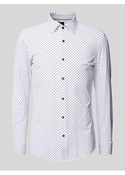 Koszula biznesowa ze wzorem na całej powierzchni ze sklepu Peek&Cloppenburg  w kategorii Koszule męskie - zdjęcie 173554807