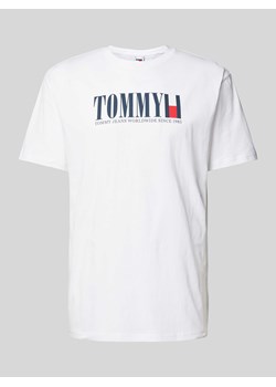 T-shirt z nadrukiem z logo ze sklepu Peek&Cloppenburg  w kategorii T-shirty męskie - zdjęcie 173554817
