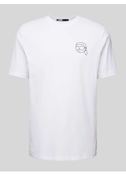 T-shirt z nadrukiem z logo ze sklepu Peek&Cloppenburg  w kategorii T-shirty męskie - zdjęcie 173554847