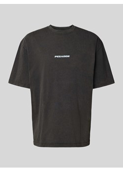 T-shirt o kroju oversized z nadrukiem z logo ze sklepu Peek&Cloppenburg  w kategorii T-shirty męskie - zdjęcie 173554979