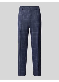 Spodnie do garnituru z wiskozy ze wzorem w kratę ze sklepu Peek&Cloppenburg  w kategorii Spodnie męskie - zdjęcie 173555017