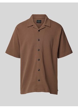 Koszula casualowa z kołnierzem z połami model ‘BLAGILIAN’ ze sklepu Peek&Cloppenburg  w kategorii Koszule męskie - zdjęcie 173555018