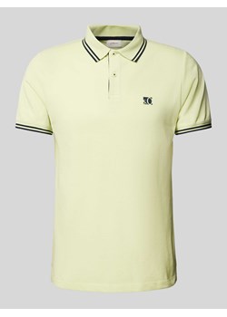 Koszulka polo z nadrukiem z logo ze sklepu Peek&Cloppenburg  w kategorii T-shirty męskie - zdjęcie 173555076