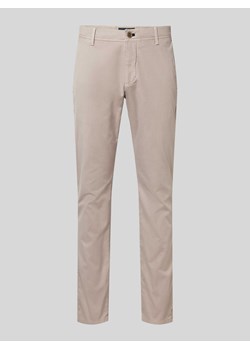 Chinosy o kroju modern fit z wpuszczanymi kieszeniami model ‘MATTHEW2’ ze sklepu Peek&Cloppenburg  w kategorii Spodnie męskie - zdjęcie 173555087