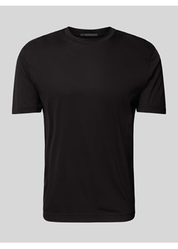 T-shirt z prążkowanym,okrągłym dekoltem model ‘GILBERD’ ze sklepu Peek&Cloppenburg  w kategorii T-shirty męskie - zdjęcie 173555137