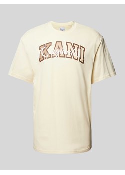 T-shirt z nadrukiem z logo model ‘Serif’ ze sklepu Peek&Cloppenburg  w kategorii T-shirty męskie - zdjęcie 173555169