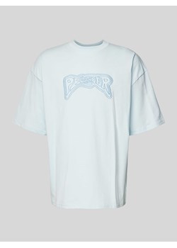 T-shirt z wyhaftowanym logo model ‘AVON’ ze sklepu Peek&Cloppenburg  w kategorii T-shirty męskie - zdjęcie 173555226