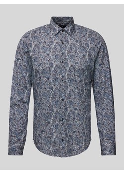 Koszula biznesowa o kroju regular fit z kołnierzykiem typu kent ze sklepu Peek&Cloppenburg  w kategorii Koszule męskie - zdjęcie 173555307
