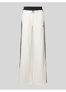 Spodnie dresowe ze wzorem z logo ze sklepu Peek&Cloppenburg  w kategorii Spodnie damskie - zdjęcie 173555345
