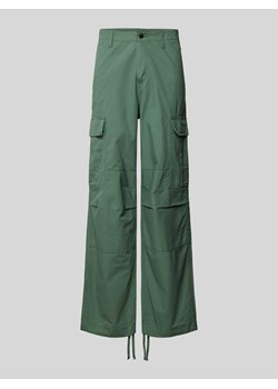 Spodnie cargo o kroju regular fit ze szlufkami na pasek ze sklepu Peek&Cloppenburg  w kategorii Spodnie męskie - zdjęcie 173555347