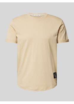 T-shirt z naszywką z logo ze sklepu Peek&Cloppenburg  w kategorii T-shirty męskie - zdjęcie 173555399