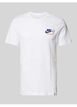 T-shirt z nadrukiem z logo ze sklepu Peek&Cloppenburg  w kategorii T-shirty męskie - zdjęcie 173555489