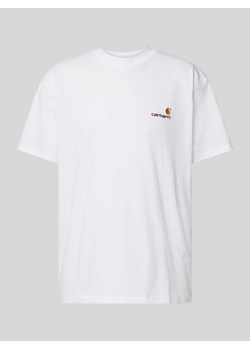 T-shirt z wyhaftowanym logo model ‘American’ ze sklepu Peek&Cloppenburg  w kategorii T-shirty męskie - zdjęcie 173555499