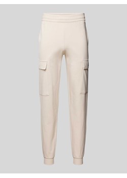 Spodnie dresowe z nadrukiem z logo ze sklepu Peek&Cloppenburg  w kategorii Spodnie męskie - zdjęcie 173555505