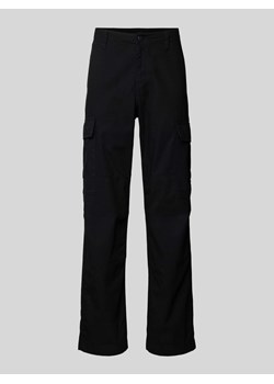 Spodnie cargo o kroju regular fit ze szlufkami na pasek ze sklepu Peek&Cloppenburg  w kategorii Spodnie męskie - zdjęcie 173555516