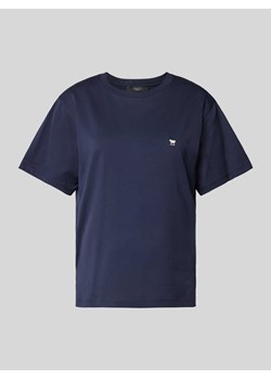 T-shirt z wyhaftowanym logo model ‘VENACO’ ze sklepu Peek&Cloppenburg  w kategorii Bluzki damskie - zdjęcie 173555637