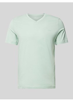 T-shirt z nadrukiem z logo ze sklepu Peek&Cloppenburg  w kategorii T-shirty męskie - zdjęcie 173555725