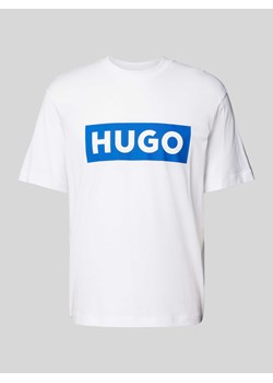 T-shirt z nadrukiem z logo model ‘Nico’ ze sklepu Peek&Cloppenburg  w kategorii T-shirty męskie - zdjęcie 173555767
