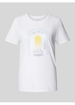 T-shirt z nadrukowanym motywem ze sklepu Peek&Cloppenburg  w kategorii Bluzki damskie - zdjęcie 173555799