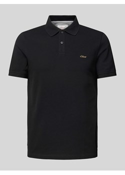 Koszulka polo z wyhaftowanym logo ze sklepu Peek&Cloppenburg  w kategorii T-shirty męskie - zdjęcie 173555835